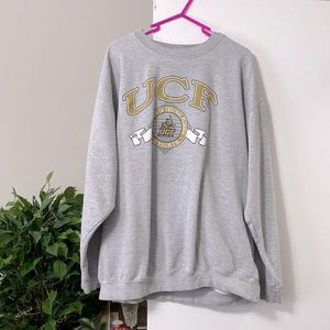 Grey UCF Crewneck Sweatshirt